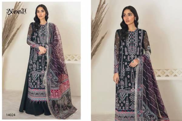 Noor Jazzmin 2 Heavy Designer Festive Wear Georgette Pakistani Salwar Kameez Collection